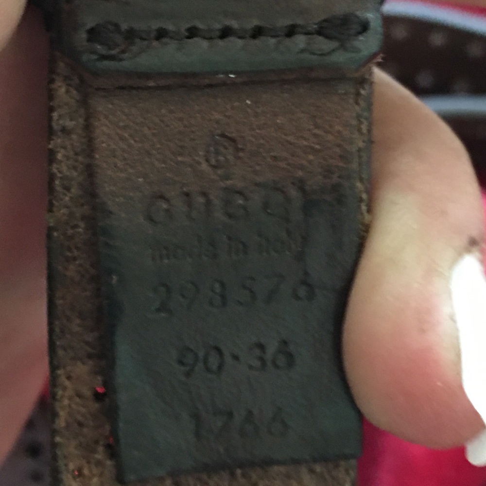 Gucci leather belt - Picture 3 of 3